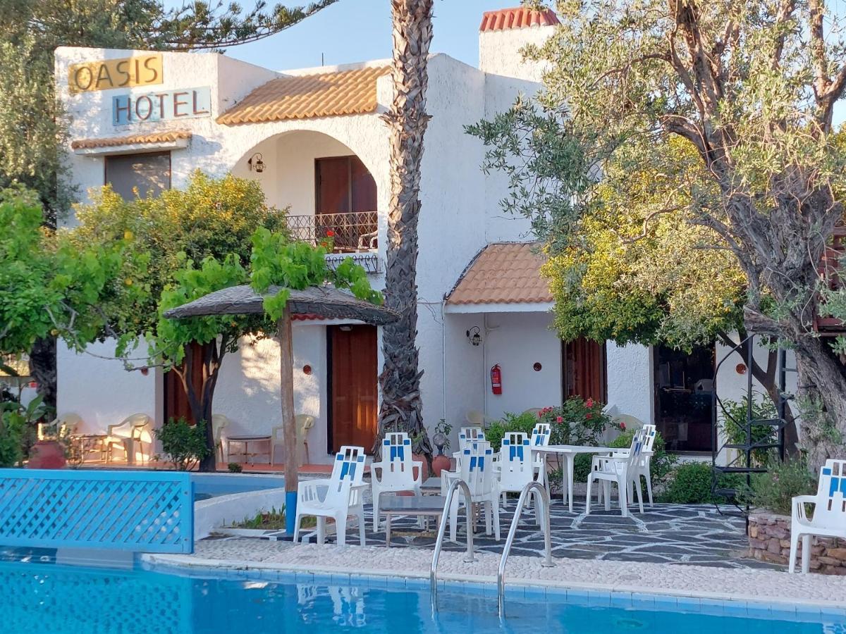 Oasis Hotel Bungalows Rhodes Afantou Bagian luar foto
