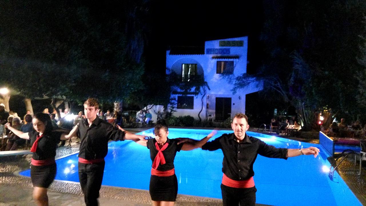 Oasis Hotel Bungalows Rhodes Afantou Bagian luar foto